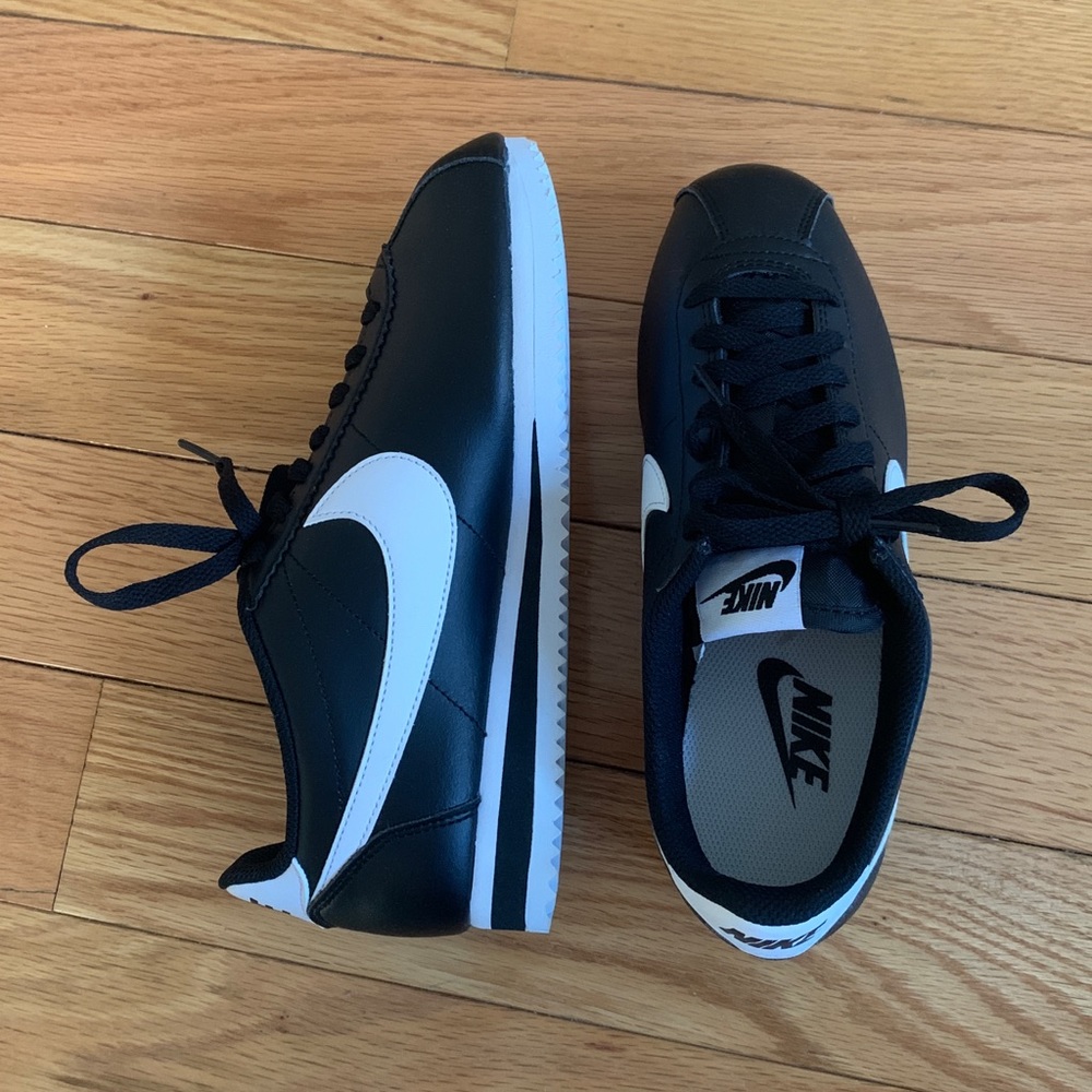 Brand spanking new Nike Cortez’s.